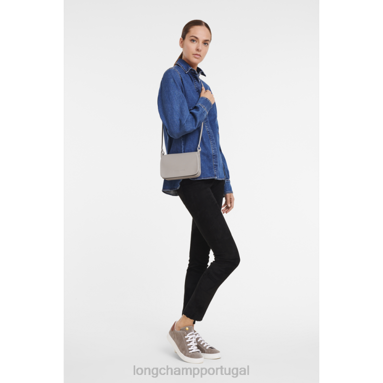 artigos de couro rola H88N332 carteira le foulonne com corrente mulheres Longchamp