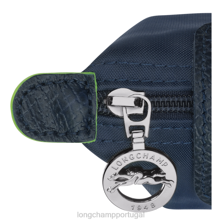 artigos de couro marinha H88N510 porta moedas verde le pliage mulheres Longchamp