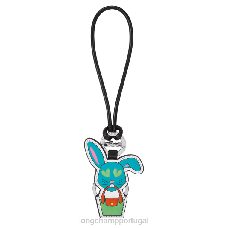 artigos de couro verde H88N757 chaveiros lapin mulheres Longchamp