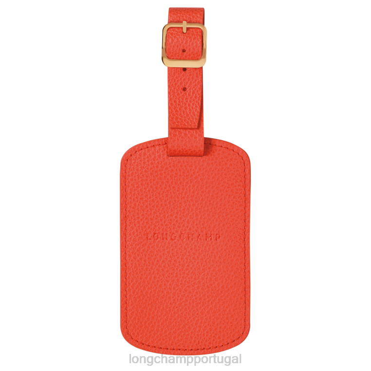 acessórios laranja H88N852 etiqueta de bagagem le foulonne mulheres Longchamp