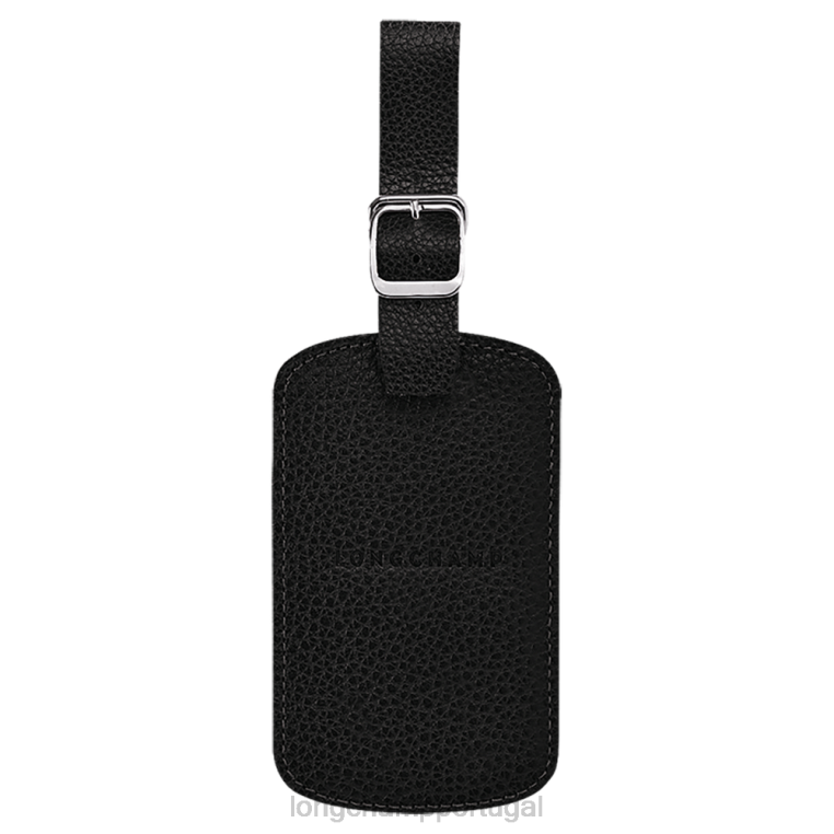 acessórios preto H88N853 etiqueta de bagagem le foulonne mulheres Longchamp