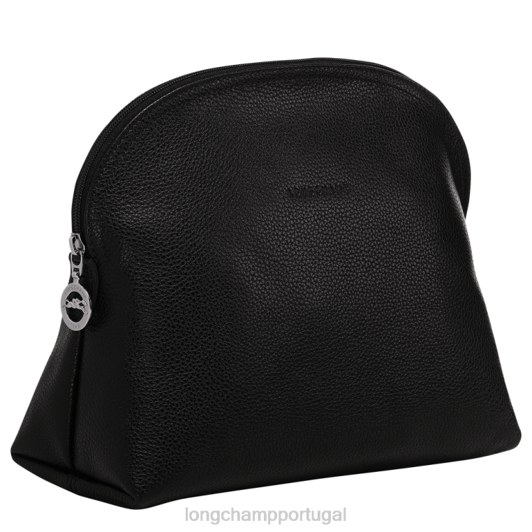 bolsas preto H88N875 estojo de higiene le foulonne mulheres Longchamp