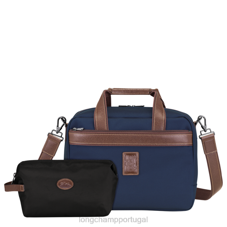 bolsas azul H88N776 bolsa de viagem boxford mulheres Longchamp