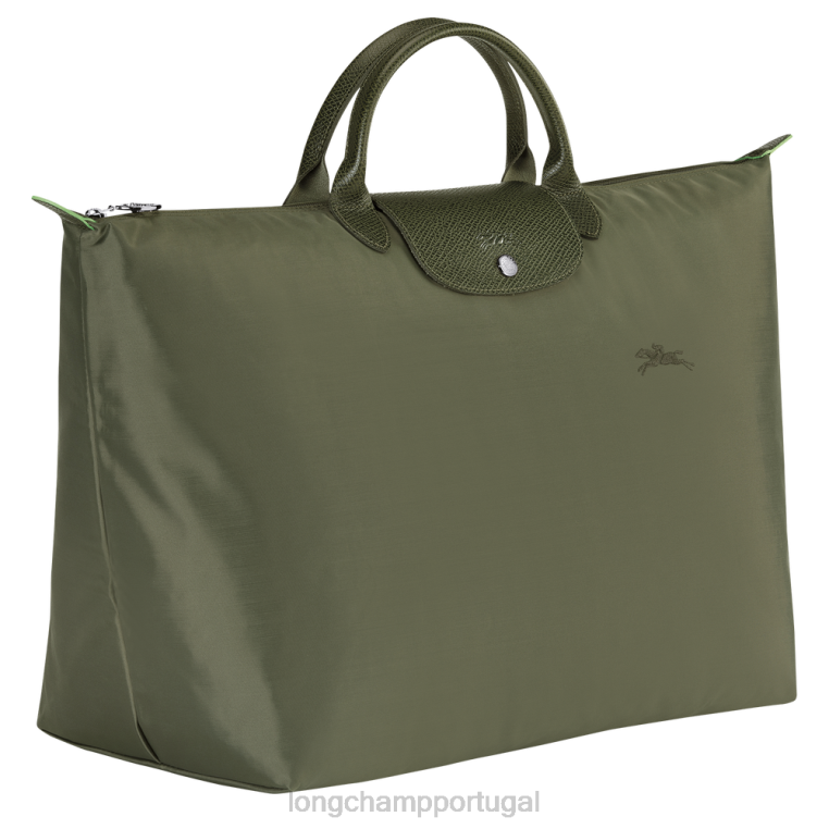 bolsas floresta H88N787 bolsa de viagem le pliage verde mulheres Longchamp