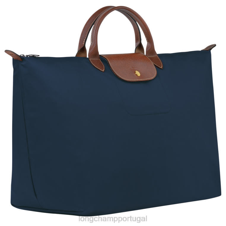 bolsas marinha H88N808 bolsa de viagem original le pliage mulheres Longchamp
