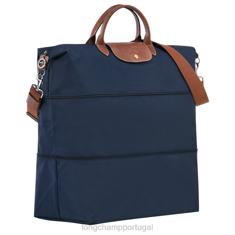 bolsas marinha H88N821 bolsa de viagem original le pliage expansível mulheres Longchamp