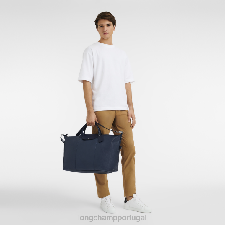 bolsas marinha H88N828 bolsa de viagem le foulonne mulheres Longchamp
