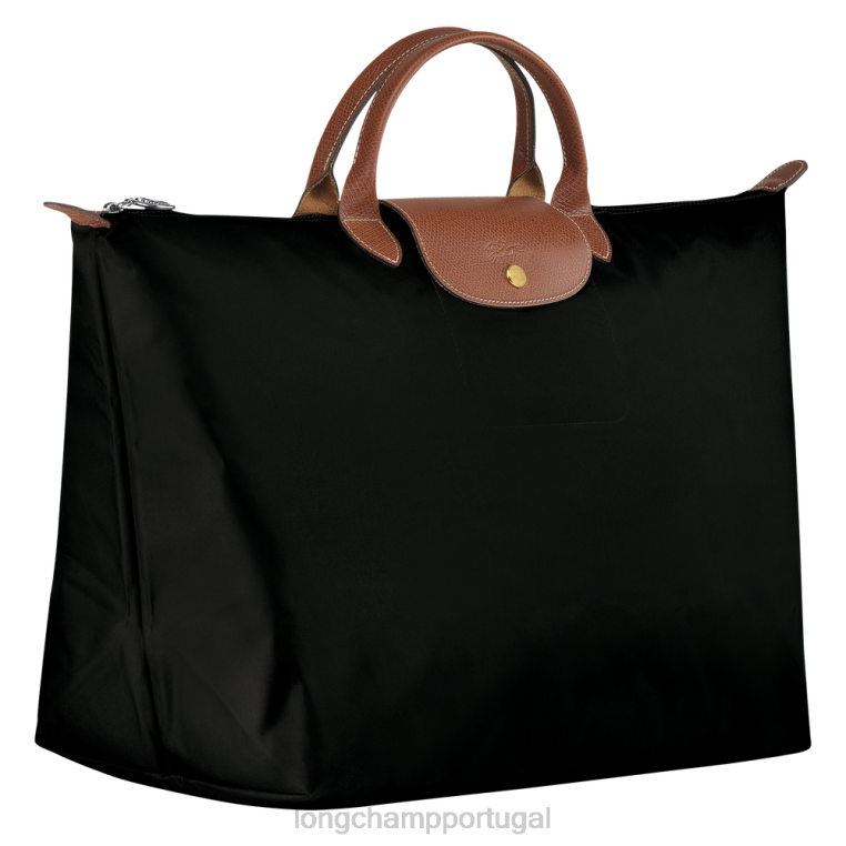 bolsas preto H88N805 bolsa de viagem original le pliage mulheres Longchamp